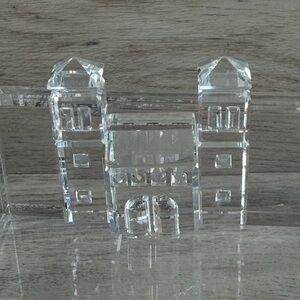 SWAROVSKI Silver Crystal City City Gates Figure 7474 NR 000 023 Retired